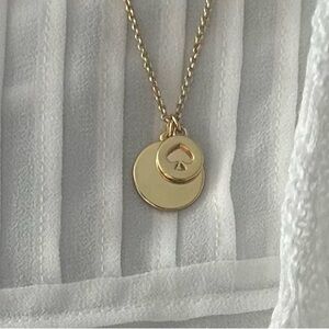 Kate Spade Gold Pendant Necklace NWOT